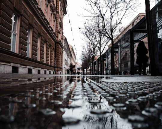Deževna Ljubljana